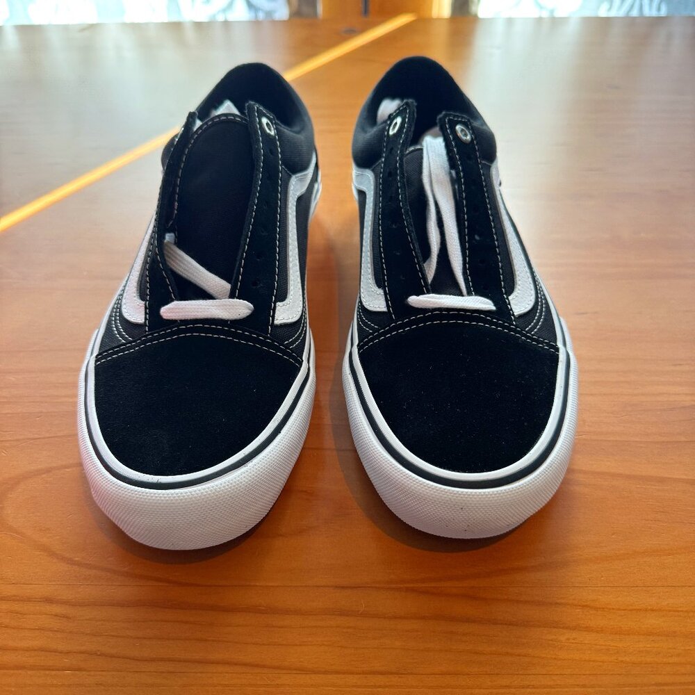 Vans Old Skool Pro Shoe black/white, size 9M